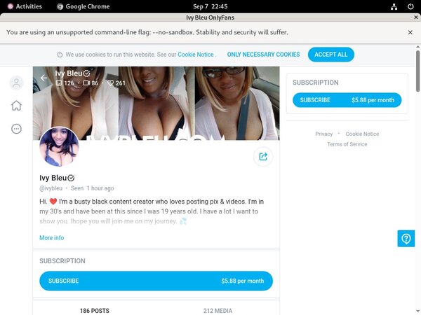 Premium Ivy Bleu Accounts