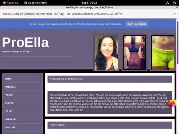 ProElla Free Porn