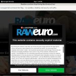 Raw Euro Gay Porn