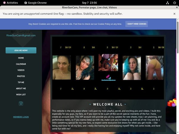 Riversuncam.modelcentro.com Paypal Deal