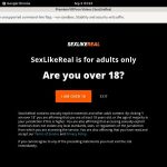 Sex Like Real Discount Membership