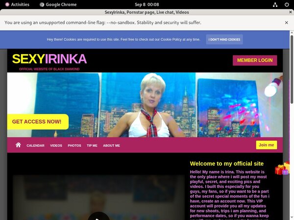 SexyIrinka Payment Options SexyIrinka Payment Options