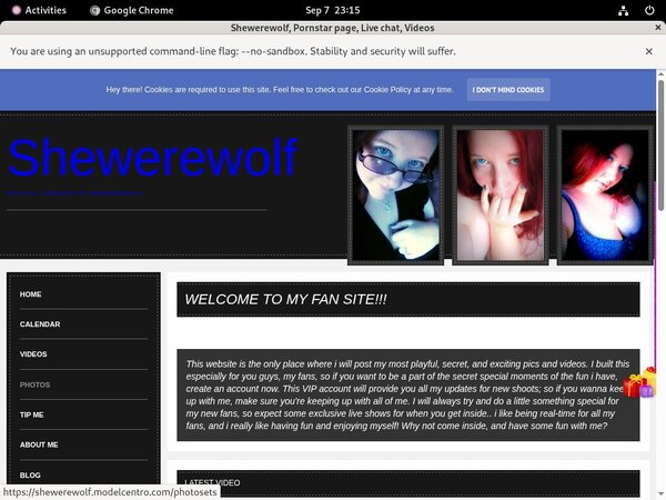Shewerewolf Trial Sign Up