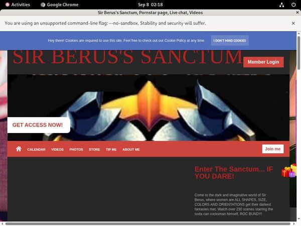 SirBerus'sSanctum Discount Join Page