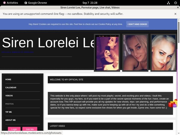 Siren Lorelei Lee Epoch Page