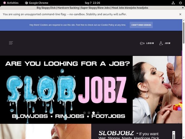 Slobjobz On Sale