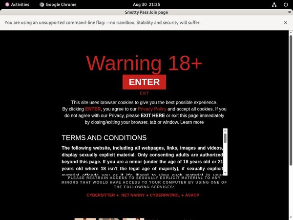 Smutty Pass Day Trial Membership