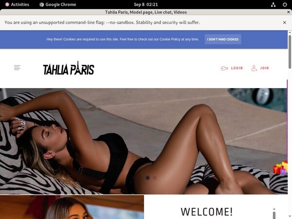 Tahliaparis.com Account And Passwords