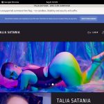 Talia Satania With Discover Card