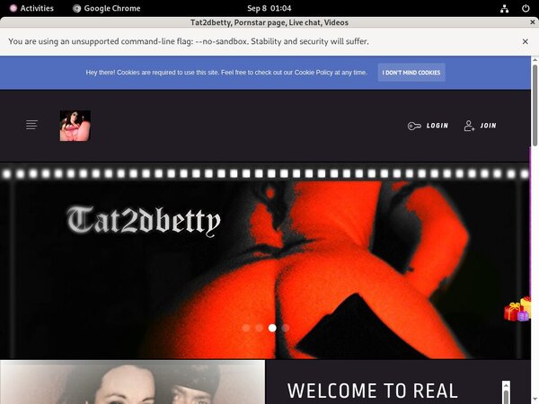 Tat2dbetty Password