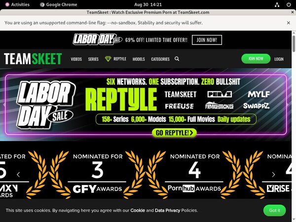 Teamskeet Checkout Page
