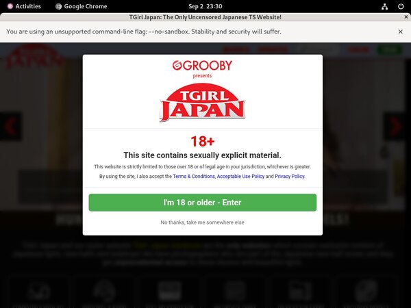 Tgirljapan.com Register