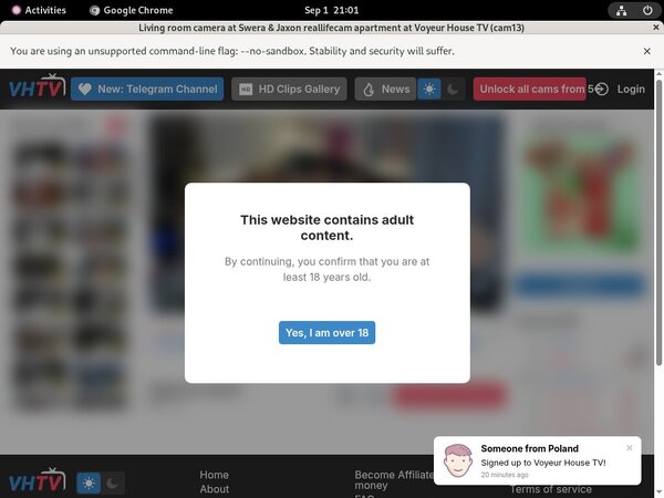 Tvhousevoyeur Free Accounts