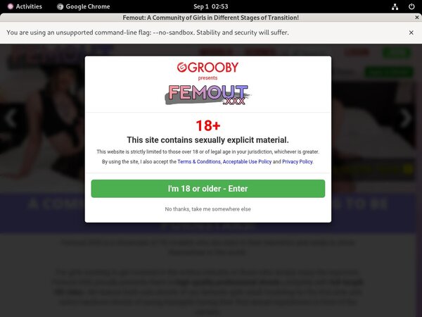 Username And Password For Femout XXX
