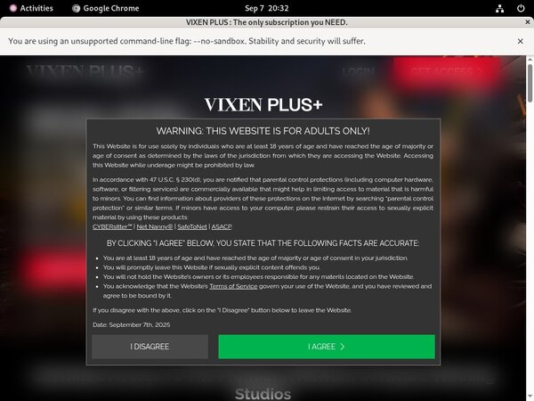 Vixen Plus Membership Discount
