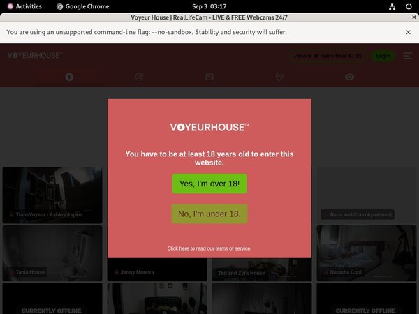 Voyeur House Join With Phone