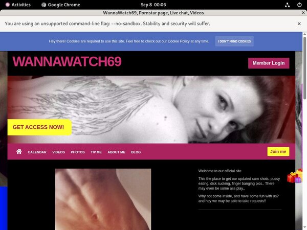 WannaWatch69 Free Trial Promotion