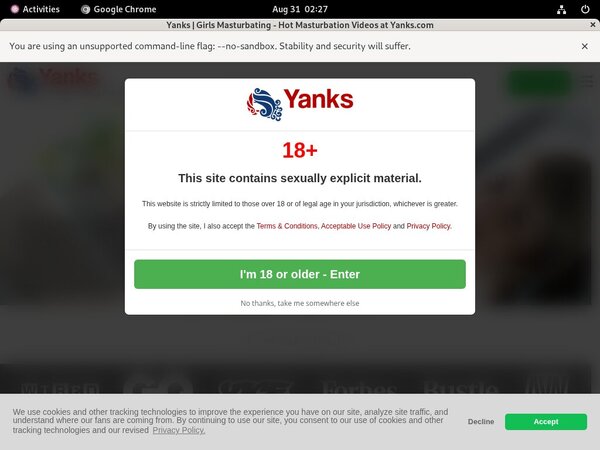 Yanks.com Paysite Review