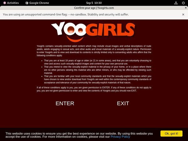 Yoogirls.com Vxsbill Page