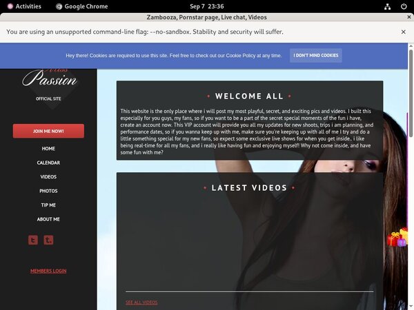 Zambooza Username
