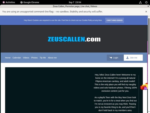 Zeus Callen 3gp