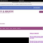 Rubyandmaxxx.modelcentro.com Gay Porn