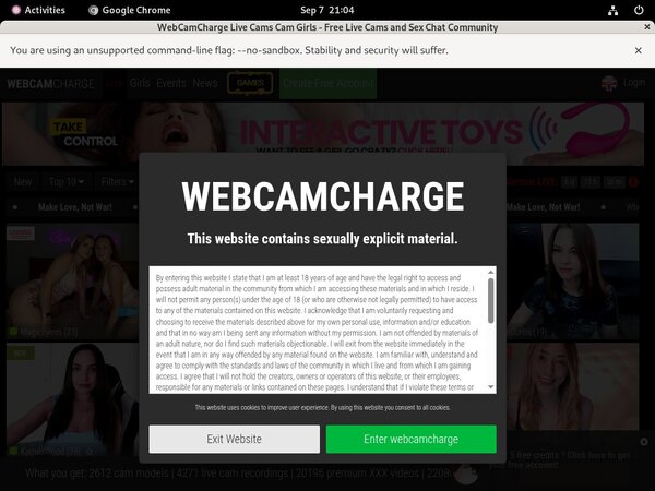 Webcam Charge Free Movies