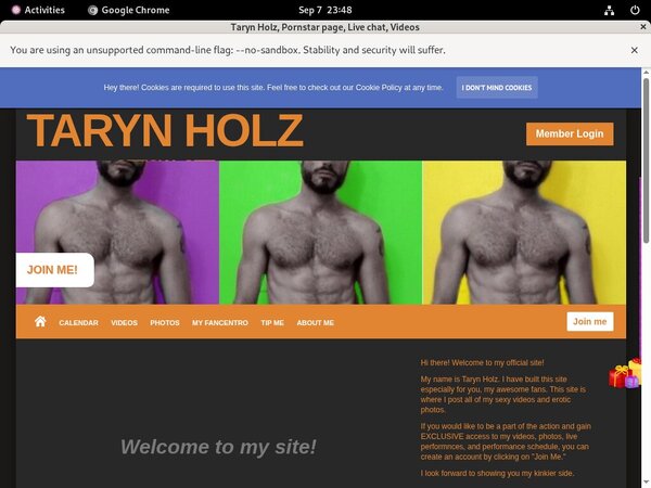 Taryn Holz Free Trial Account