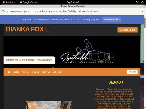 Try Bianka Fox Free