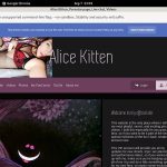 Lowest Alice Kitten Discount Lowest Alice Kitten Discount